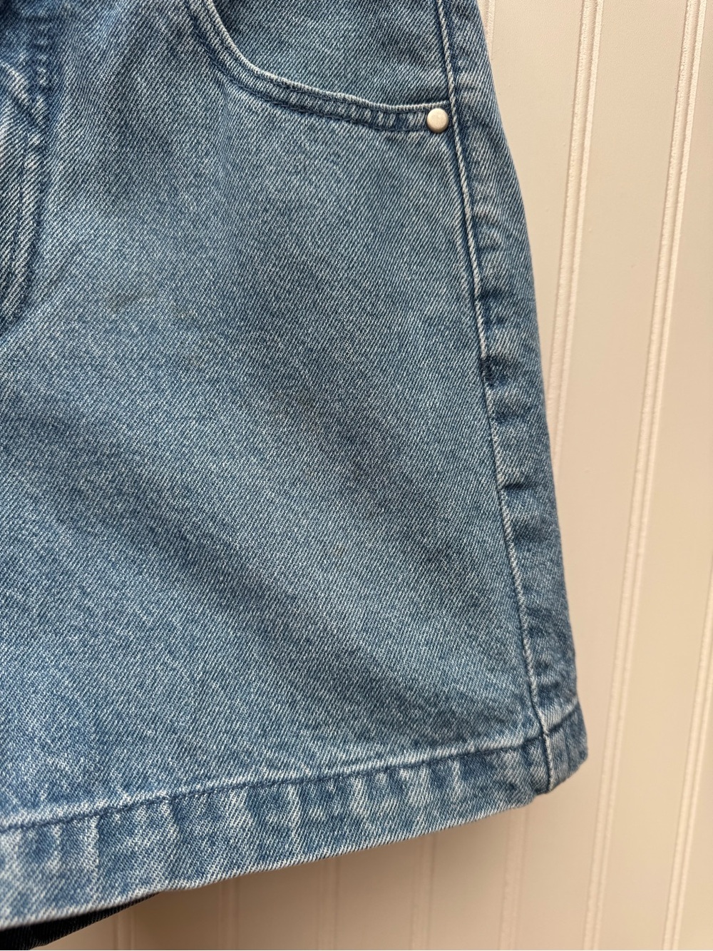 AFENDS Seventy-Threes Denim Short Worn Blue 26 - Picture 10 of 11